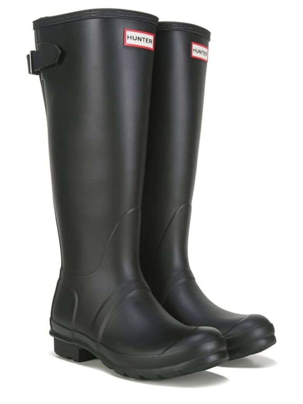 Hunter Women’s Tall Black Rain & Snow Boots - Adjustable back